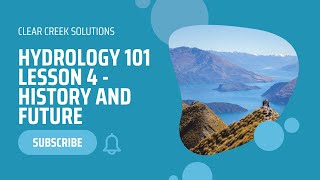 HISTORY AND FUTURE OF HYDROLOGY | Hydrology Lesson 4 screenshot 5