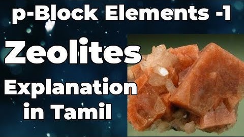 PBE-22  /Zeolites/Explanation in Tamil/#sdchemistry