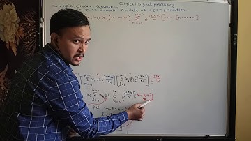 VTU|DSP: 8. circular convolution in time domain