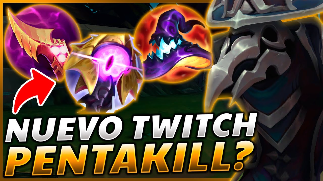 😱¡BRUTAL ¿PENTAKILL? con la ESTRATEGIA MAS HORRIBLE de TWITCH en MID! *TWITCH SOLO ANTE EL PELIGRO*