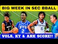 BIG WEEK IN SEC BBALL! KENTUCKY BASKETBALL, TENNESSEE BASKETBALL, ARKANSAS BASKETBALL, JOHN CALIPARI