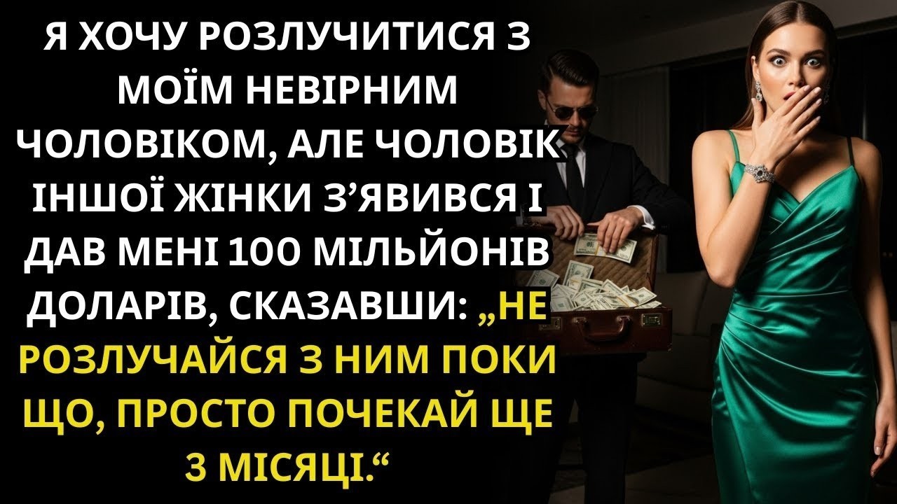 Готуюсь до розлучення з чоловіком-зрадником📃⚖️Чоловік коханки з’явився😱Дав $100M💼💸 Сказав почекати..