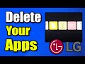 How to Delete your Apps on your LG TV Home Screen (Best Method)