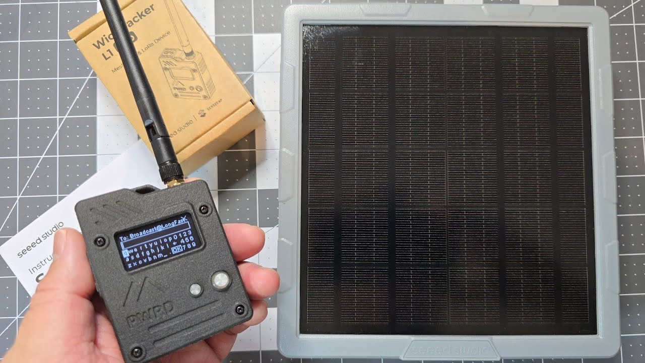 Seeed Studio Wio Tracker P1 Pro + SenseCAP Solar Node P1 Pro | Meshtastic Meets Joystick Fun!