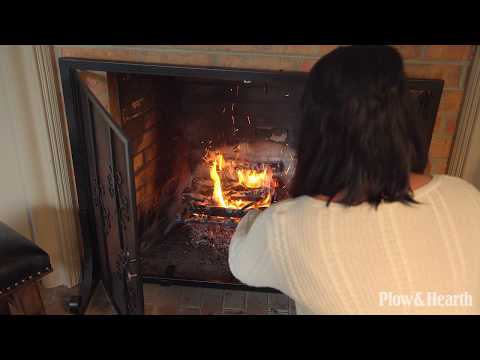 Vienna Scroll Fire Screen