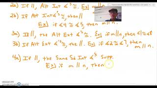 4-5 to 5-3 10 Theorems from 2 lines cut by a transversal