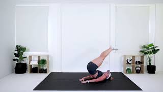 Reverse Crunch to Leg Extension