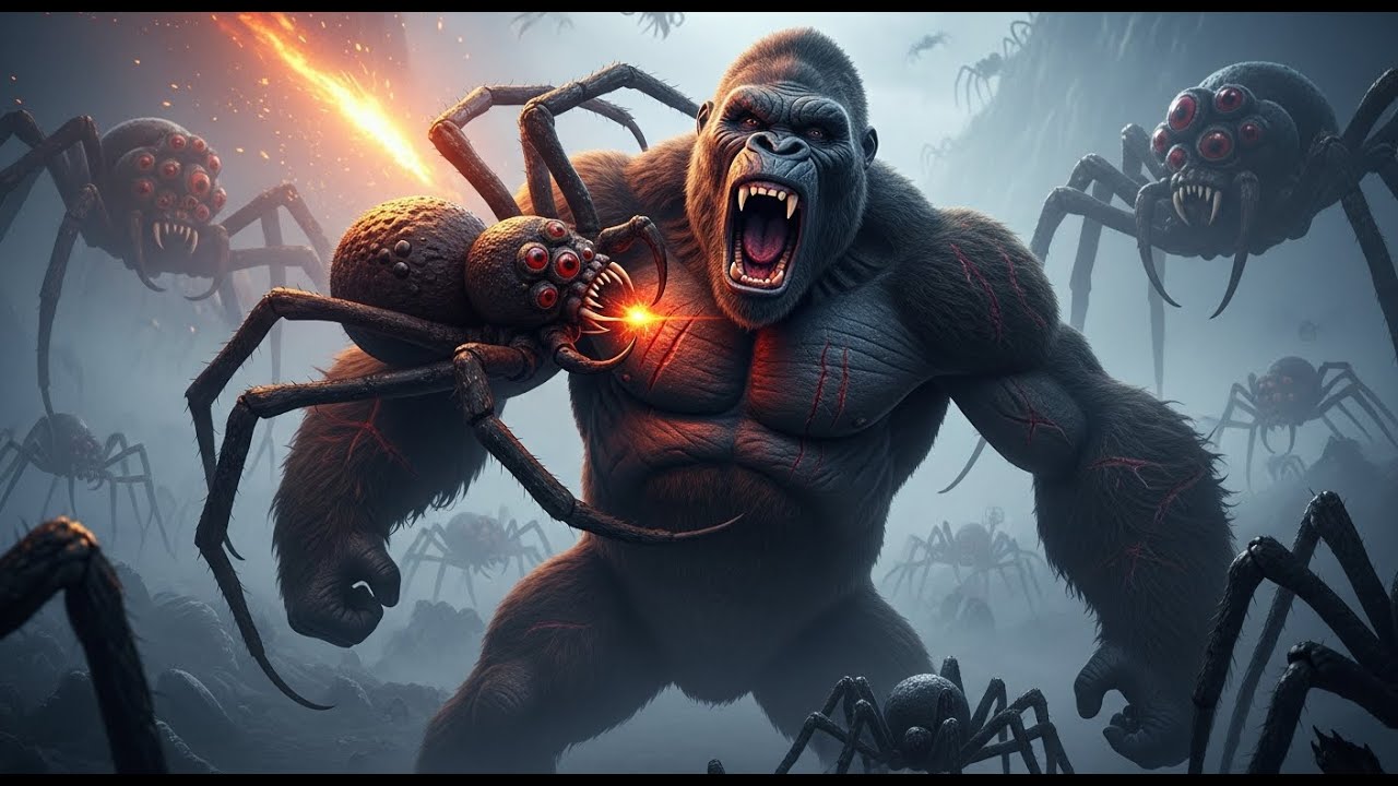 Unveiling King Kong’s Jungle: Wrath of the Giant Spiders (Cinematic FPV Drone 4K)