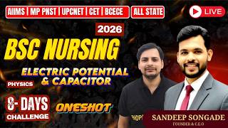 PNST 2026 |  (Electric potential and capacitor) | BSc Nursing 2026 | MP PNST | RUHS2026 #pnst