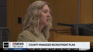 Washoe County commissioners establish county manager recruitment plan