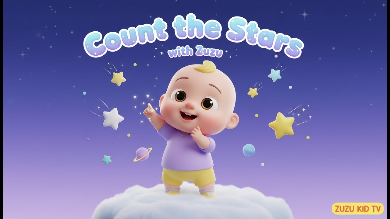 Count the Stars with Zuzu – Nursery Rhyme, Counting Fun, and Toddler Adventure