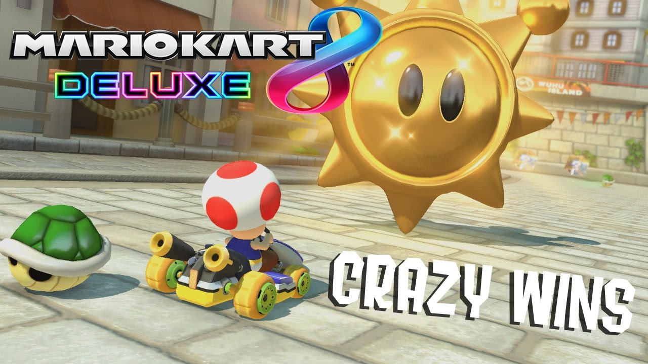 BATTLE MODE CRAZY WINS Mario Kart 8 Deluxe YouTube