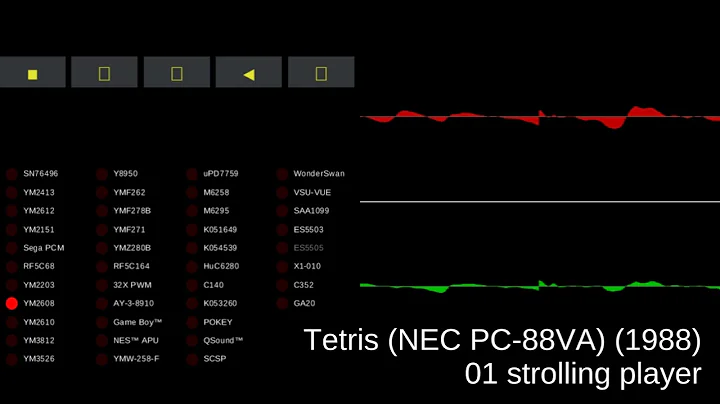 Tetris (NEC PC-88VA) - track 01 strolling player