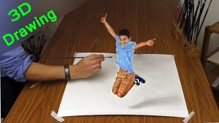 Drawing In 3D How To Paint Amazing Trick Art Dibujar Bien Paso A Paso
