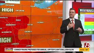 Ragweed pollen levels show slight decline in Indiana as September 2023 unfolds