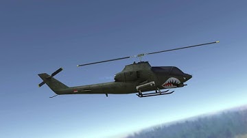 Mobile Attack Helicopter of the Vietnam War Era