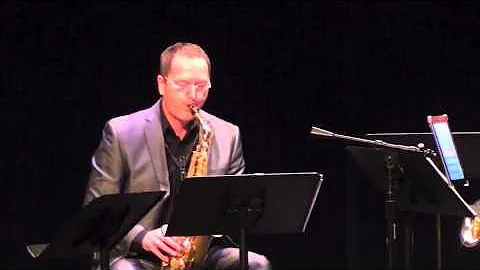Mark Engebretson, Krazy Glue, saxophone quartet