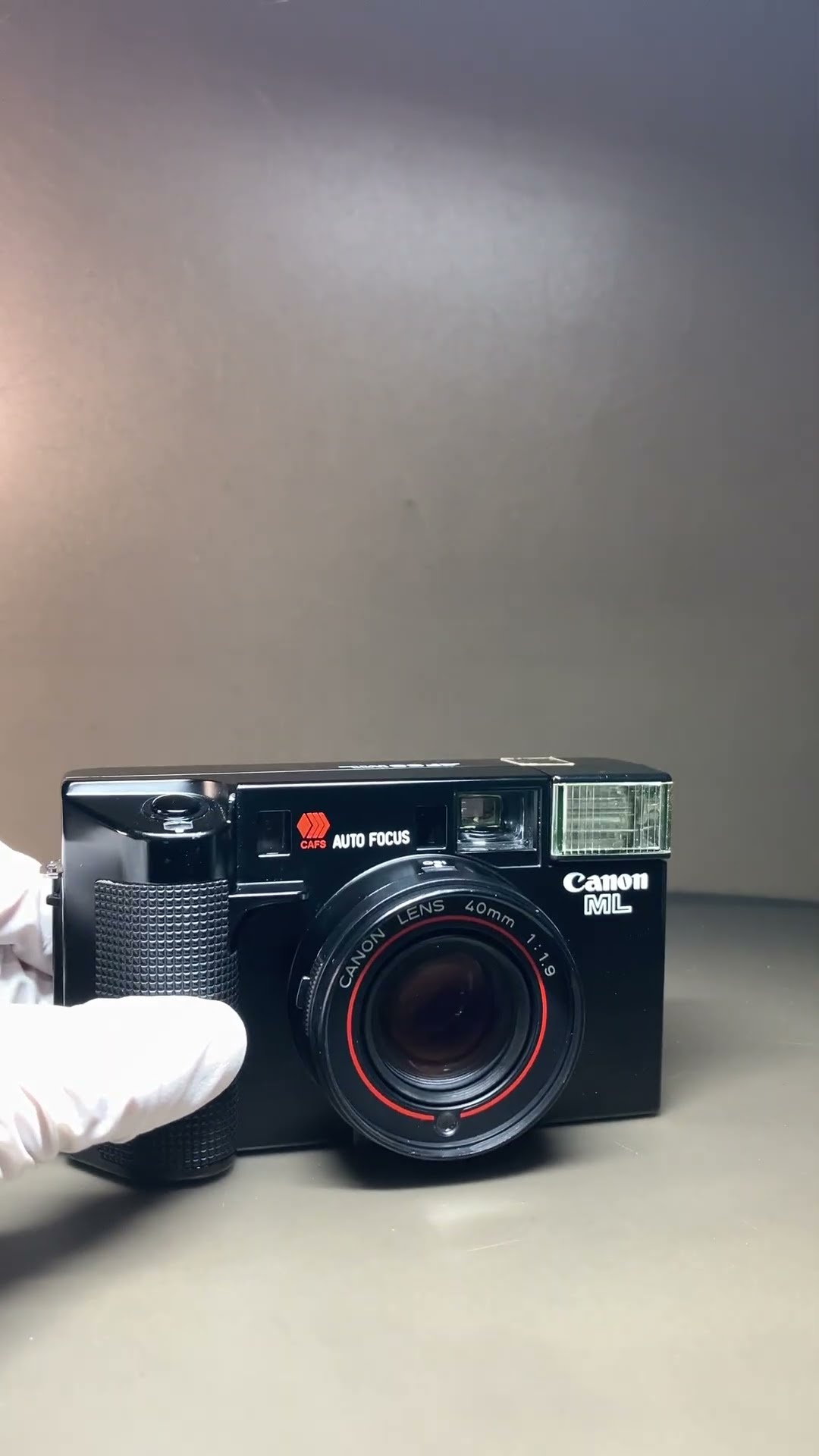 Canon AF35ML 動作確認7 D30442 - YouTube