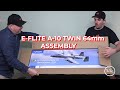 E-Flite A-10 Thunderbolt Twin 64mm BNF UNBOX, Assembly