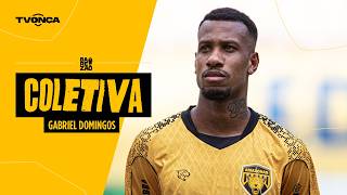 Entrevista coletiva volante Gabriel Domingos (pré-jogo Nacional x Amazonas playoff 2º turno)