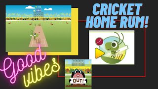 Google Doodle Games/Cricket