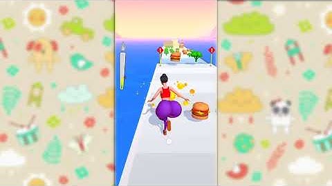 Twerk Race 3D in New Levels Mobile Game Update Trailer All LVL iOS,Android Walkthrough Gameplay FNMY