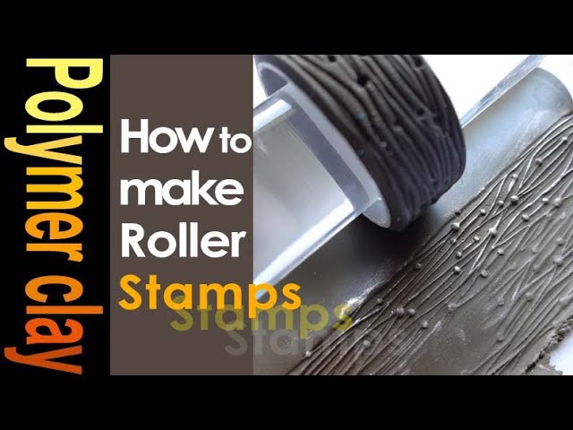 Polymer Clay Tutorial 54: Stamping on Polymer Clay 