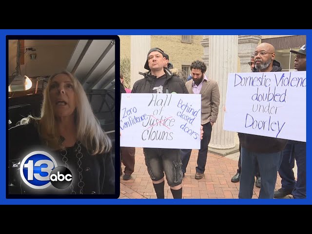 Community members rally outside Monroe County DA Sandra Doorley's office over viral traffic stop