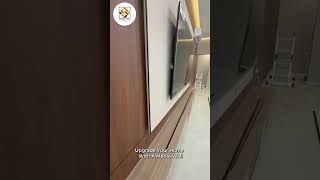 The Living Room Upgrade Everyone Talks About | Custom Media Wall Design Dubai | Rare Home Decor