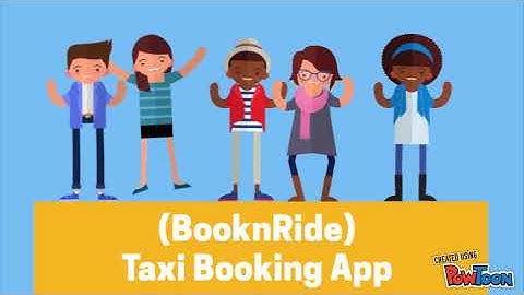 BooknRide - On Demand Taxi Booking App