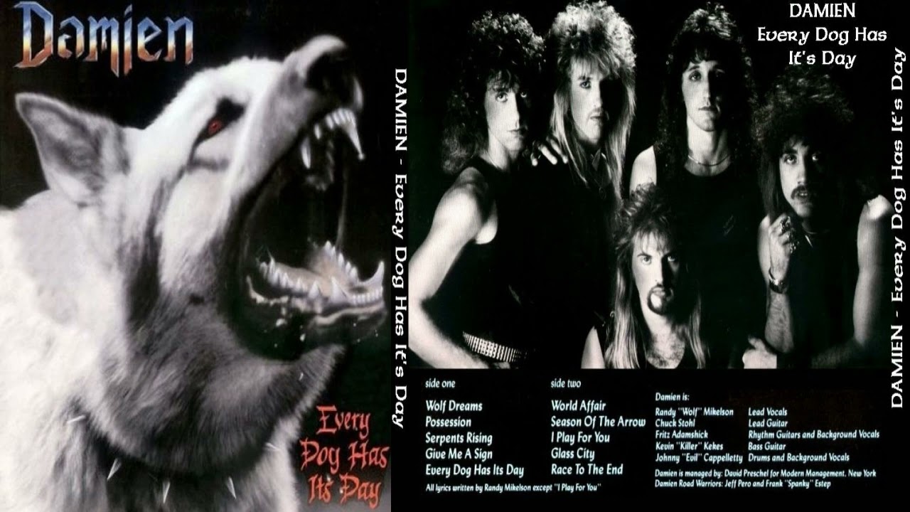 Damien | US | 1987 | Every Dog Has Its Day | Full Album | Heavy Metal | Power Metal