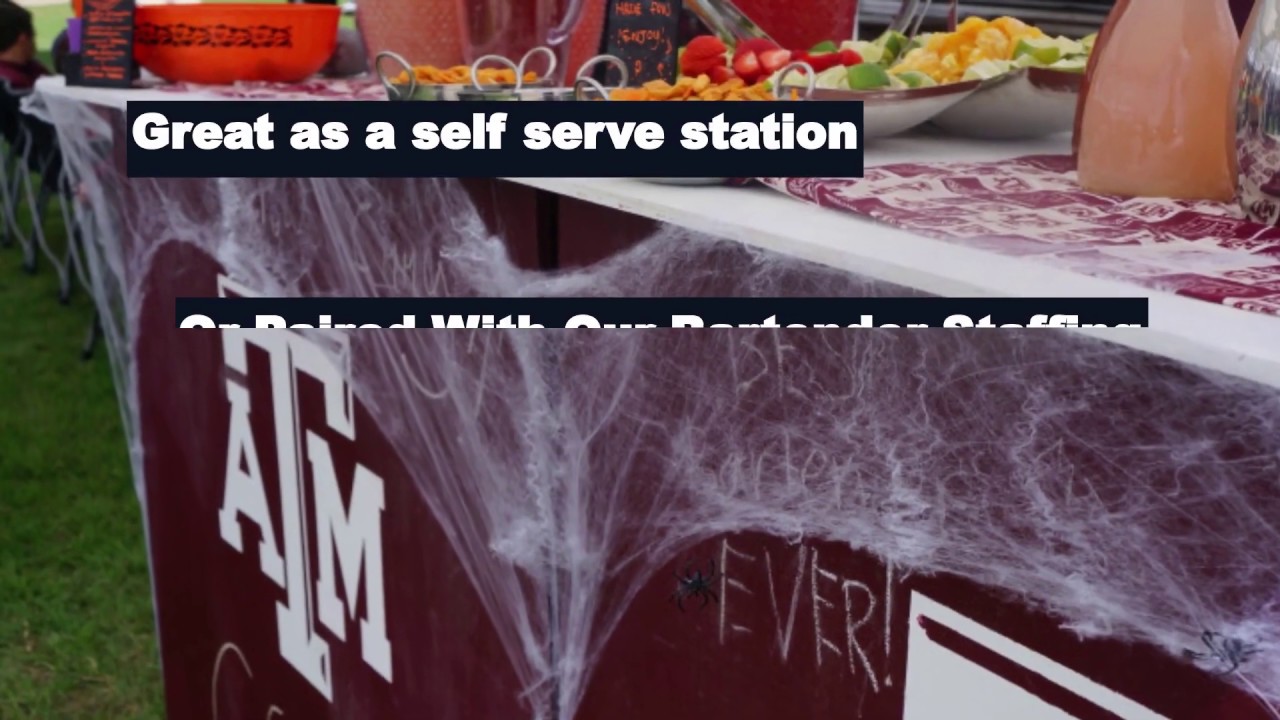 Custom Bar Rentals Houston, Tx YouTube