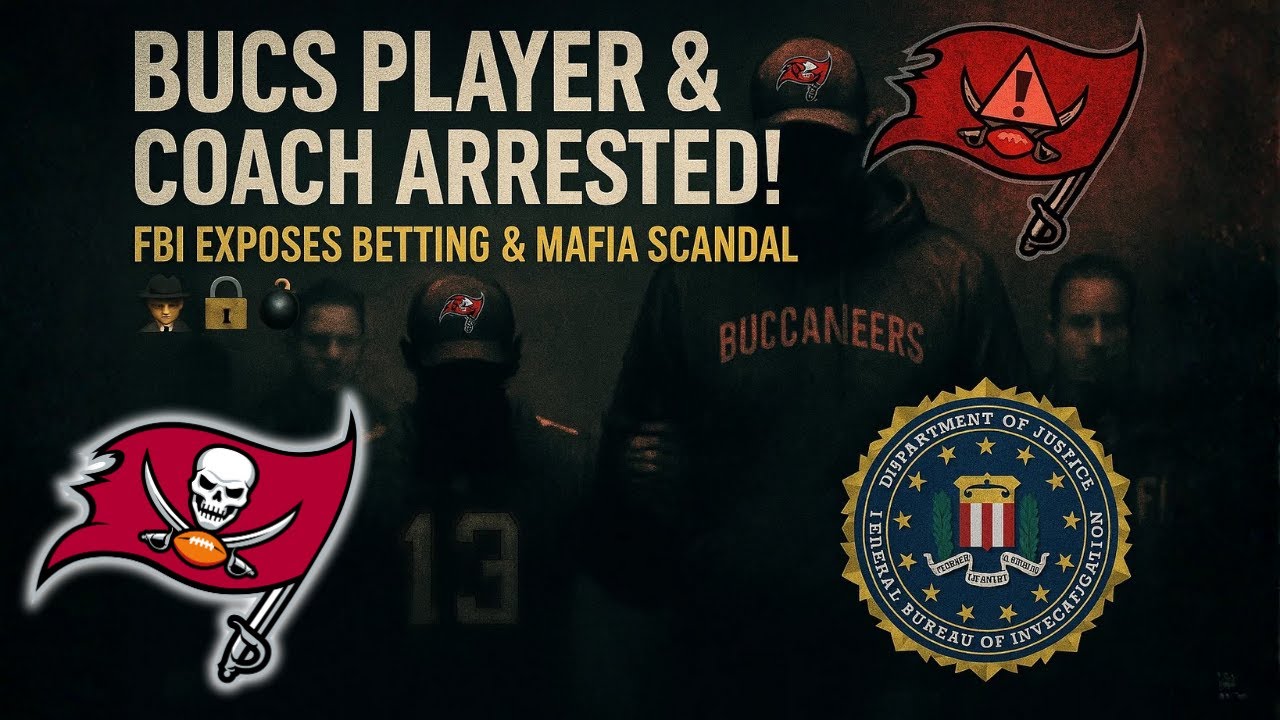BUCS PLAYER AND COACH ARRESTED IN FBI BETTING SCANDAL! | TAMPA BAY BUCCANEERS NEWS TODAY