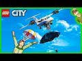 Lego City Sky Police Parachute Mission!