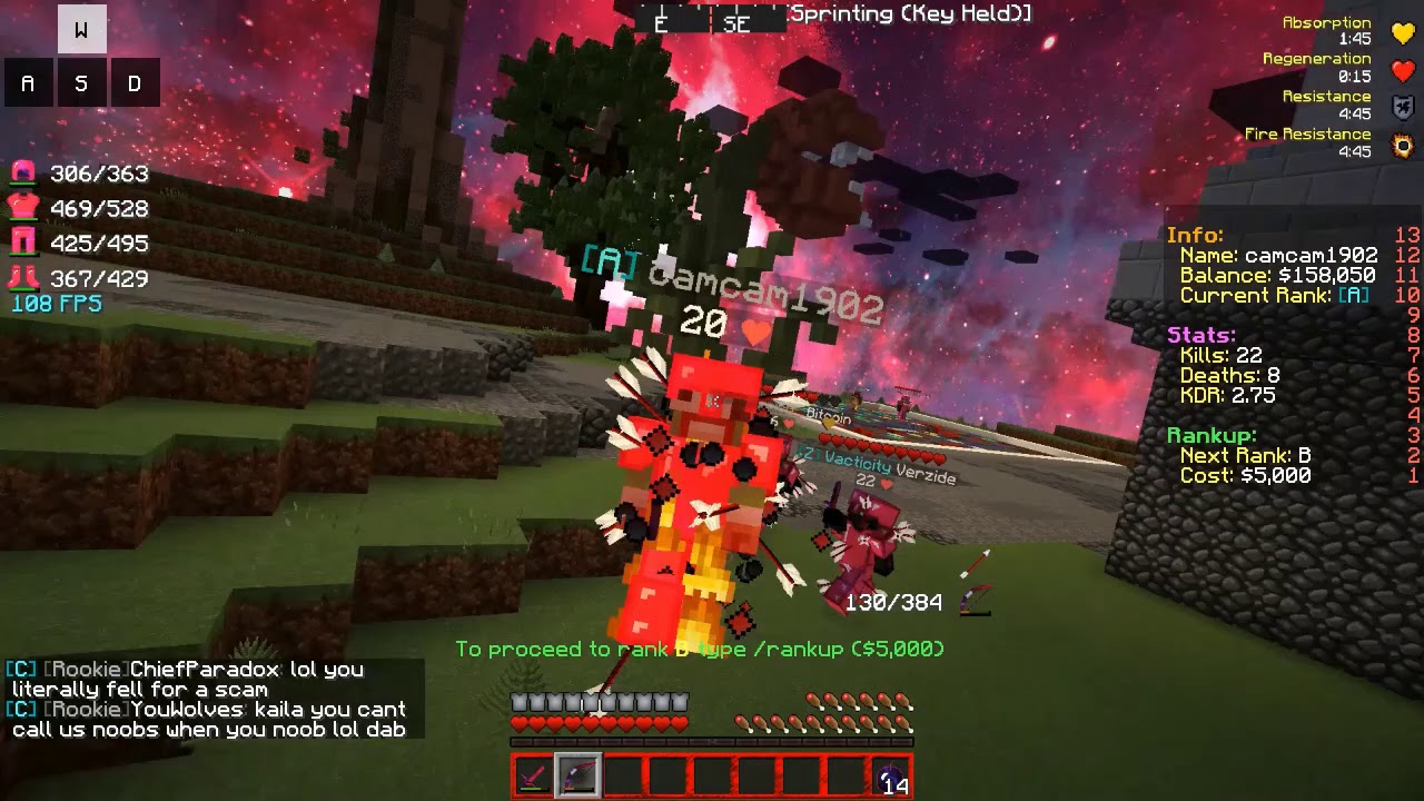 McCentral Vacticity Shitter Cheating