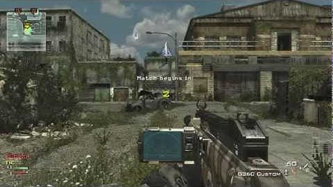 MW3 THROWING Knife Across the map Fallen S&D from respawn