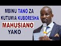 Mbinu 5 Za Kujenga Na Kuboresha Mahusiano Yenye Furaha Na Amani_Dr Chris Mauki.