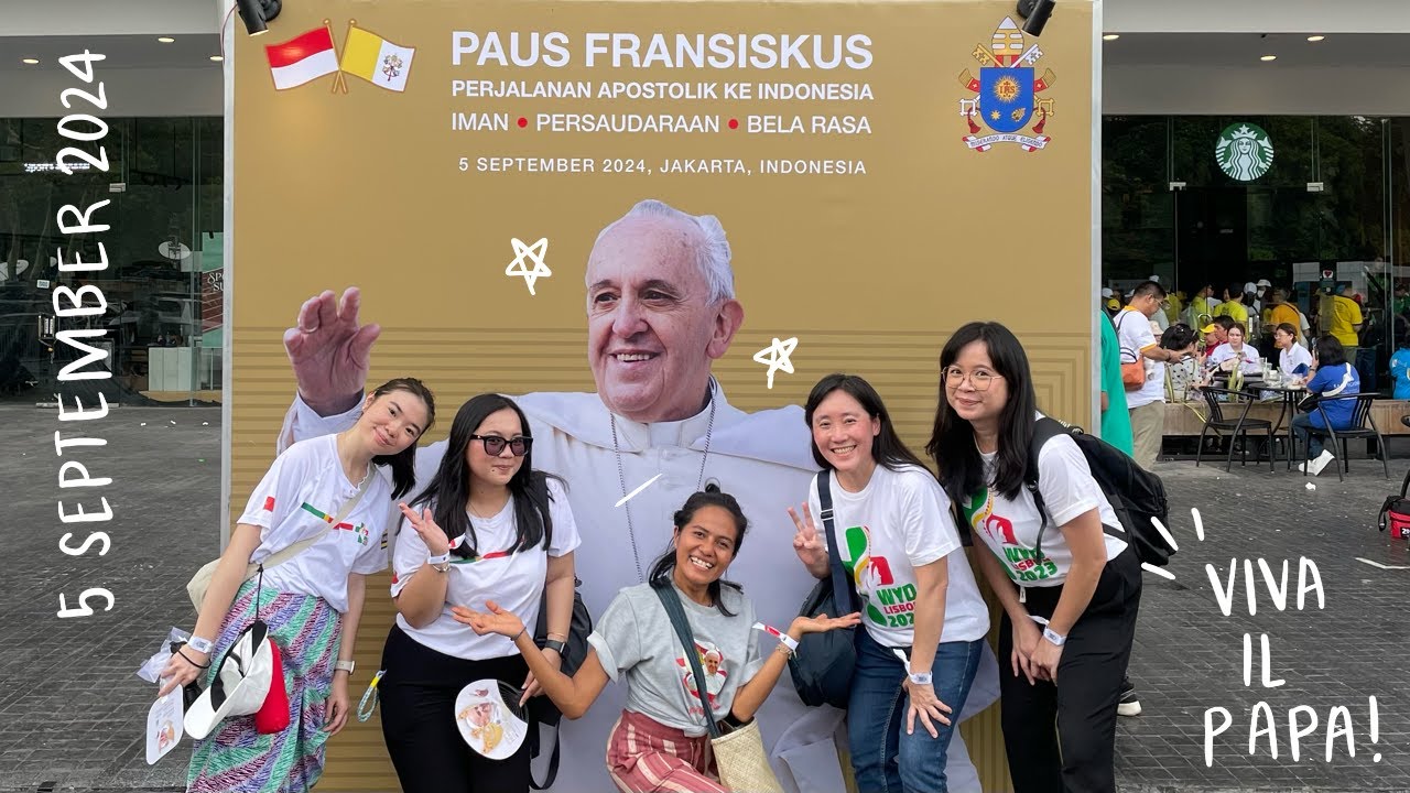 Papal Mass di Jakarta 🇮🇩 🙌🏼