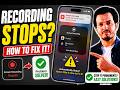 Why Does iPhone Screen Recording Stop Automatically? (How To Fix It)