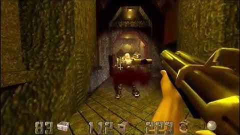 Quake 2 (2016 Edition),  Outer Courts, Upper&Lower Palaces (All Seсrets Found)