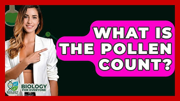 What Is The Pollen Count? - Biology For Everyone