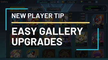 GALLERY LEVEL UP GUIDE Mega Man X DiVE S Class Beginner Tips Tricks Upgrade Weapon Characters Cards