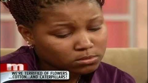 Maury Fears & Phobias - Flowers?