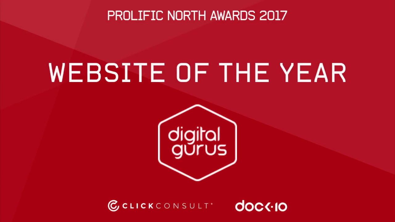 Website Of The Year Winner Prolific North Awards 2017 YouTube