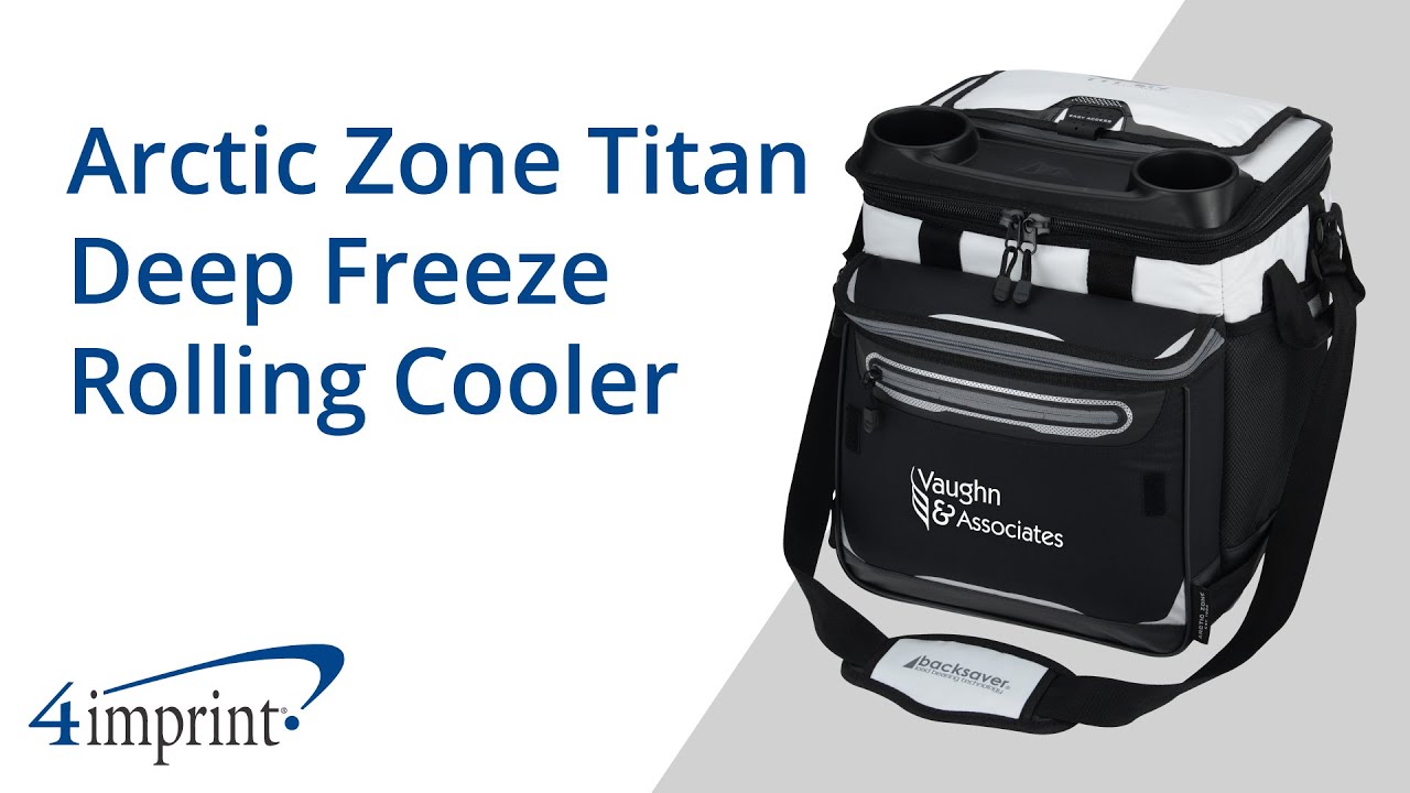 titan deep freeze rolling cooler
