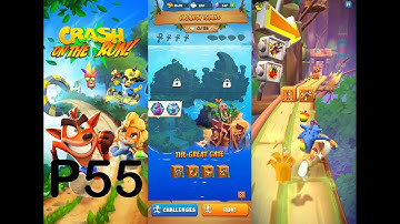 Crash Bandicoot: On the Run! - P55 - The Great Gate - Collection Run