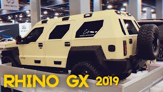 O SUV de $250,000 que parece carro-forte: o ultraluxuoso RHINO GX no MIAMI AUTO SHOW - Walkaround