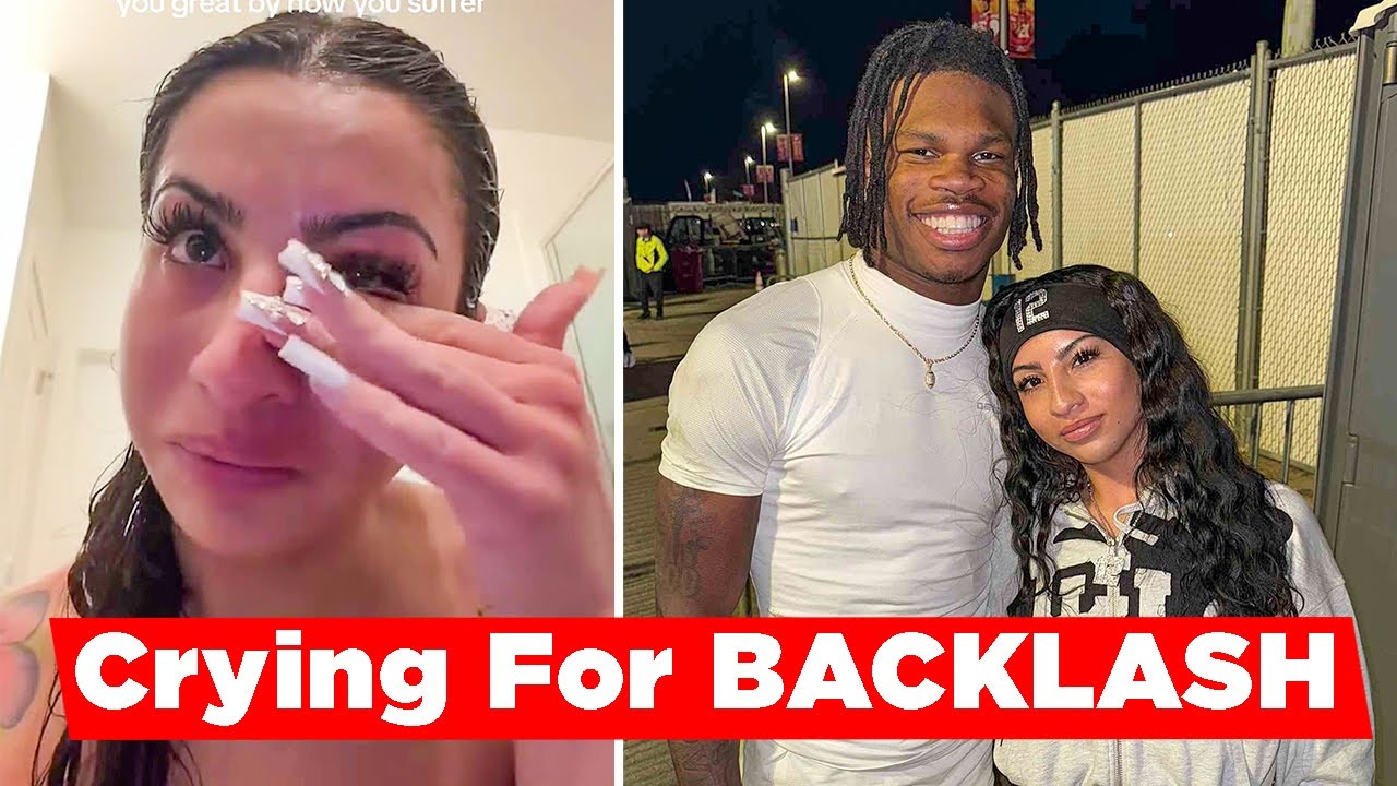 Travis Hunter’s Wife Leanna Lenee Crying During Intense Social Media Backlash