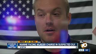 Marine facing murder charge in suspected DUI
