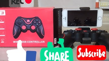 how to connect x3 wireless controller in Android in Tamil ..x3 part2